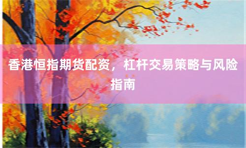 香港恒指期货配资，杠杆交易策略与风险指南